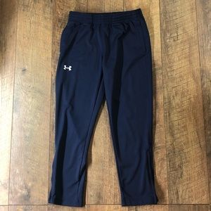Navy Under Armour Pants - Boys L🌞